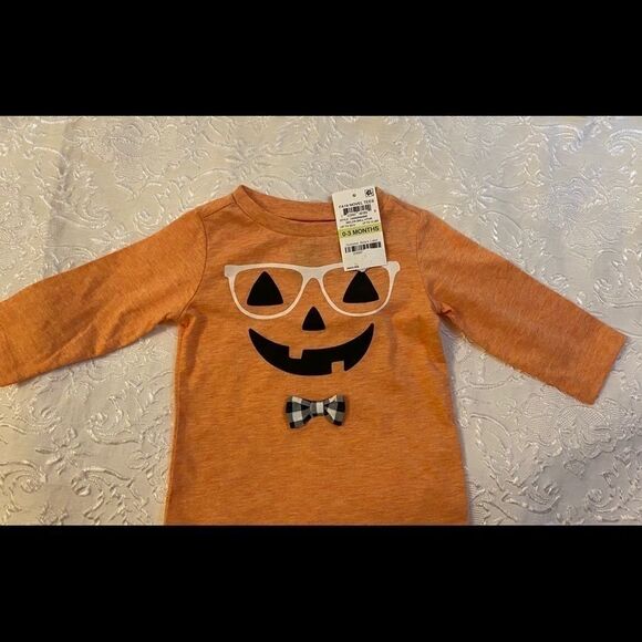 First impressions boys shirt  Long sleeve 0-3 M - Picture 4 of 5